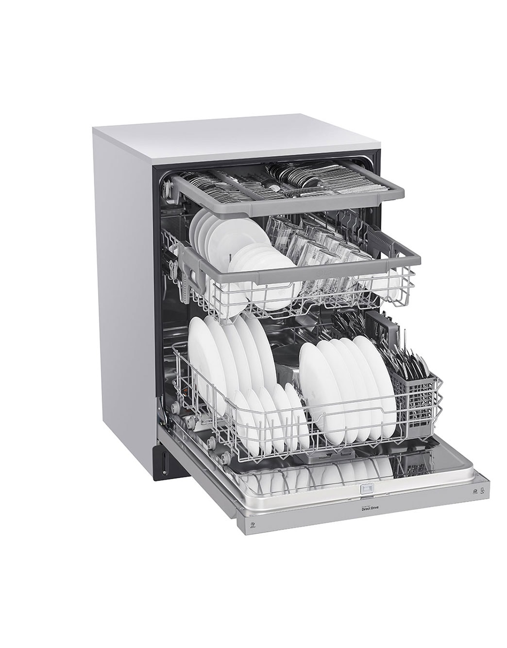LG LDFN454HT Front Control Dishwasher with QuadWash™ LG USA