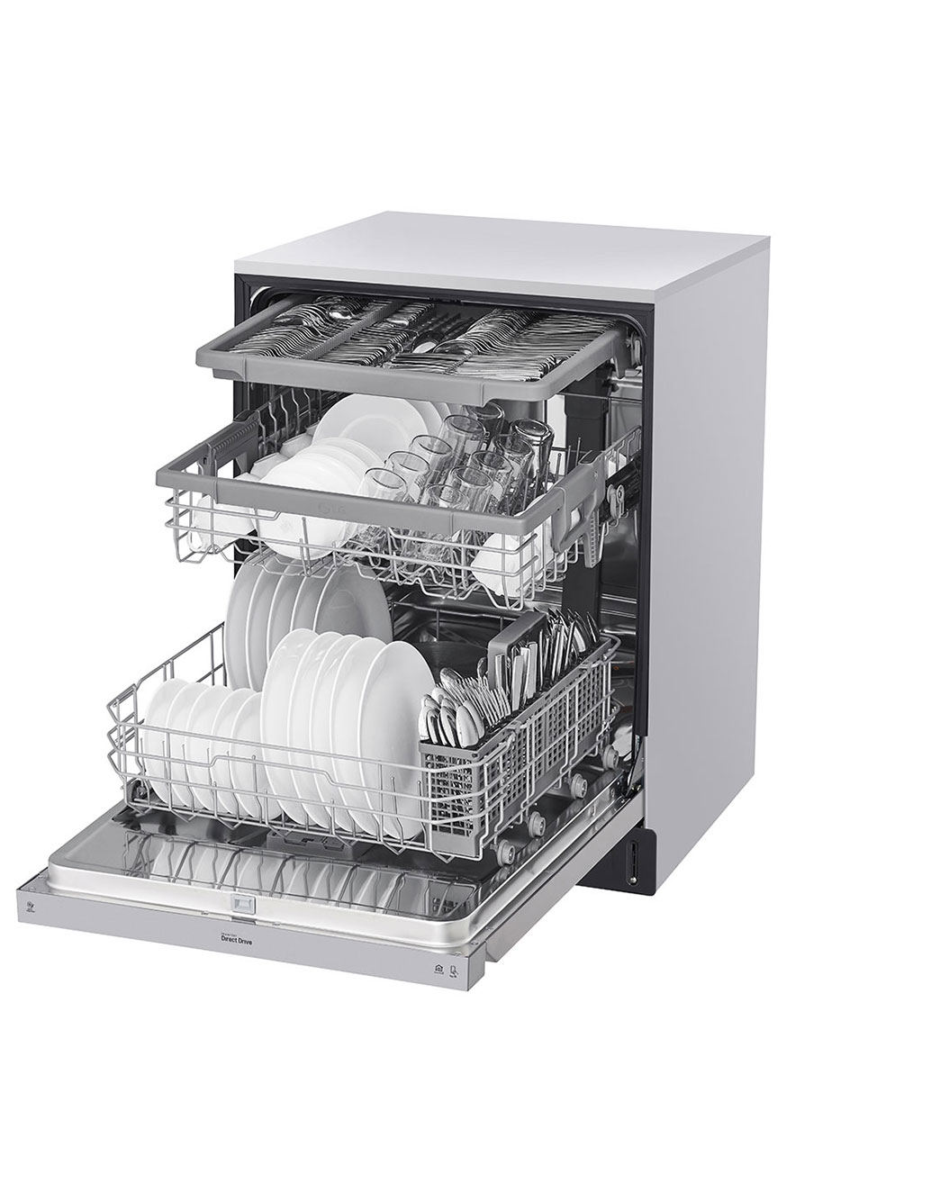 LG LDFN454HT Front Control Dishwasher with QuadWash™ LG USA