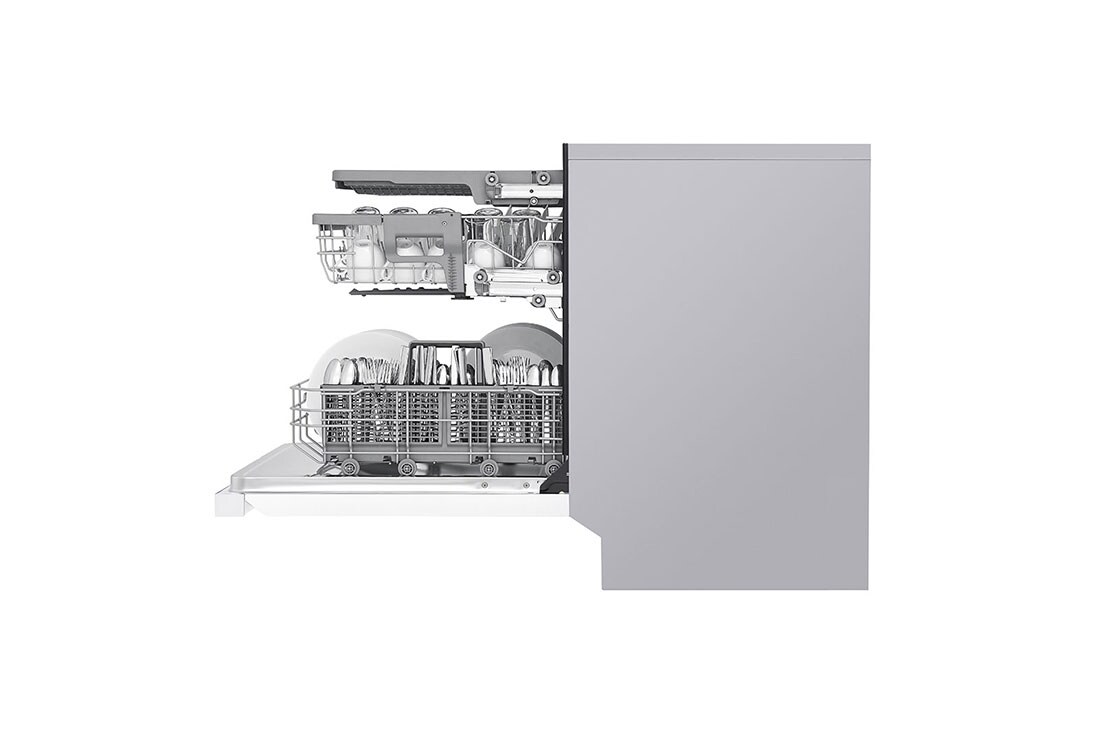 LG LDFN4542W Front Control Dishwasher with QuadWash™ and 3rd Rack LG USA