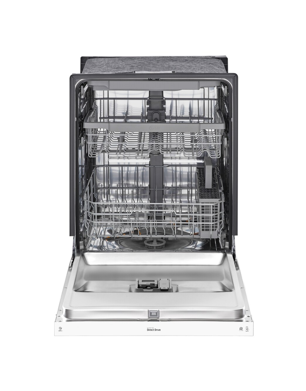 LG Front Control Dishwasher with QuadWash™ and 3rd Rack (LDFN4542W