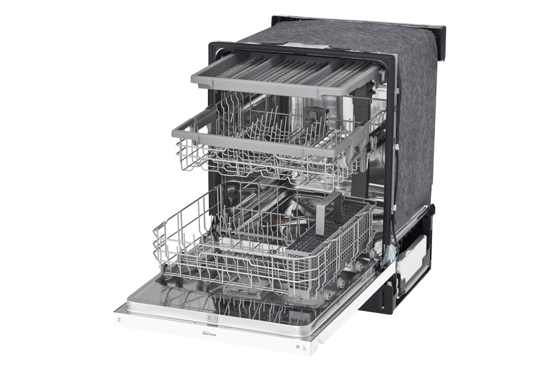 LG Front Control Dishwasher with QuadWash™ and 3rd Rack (LDFN4542W
