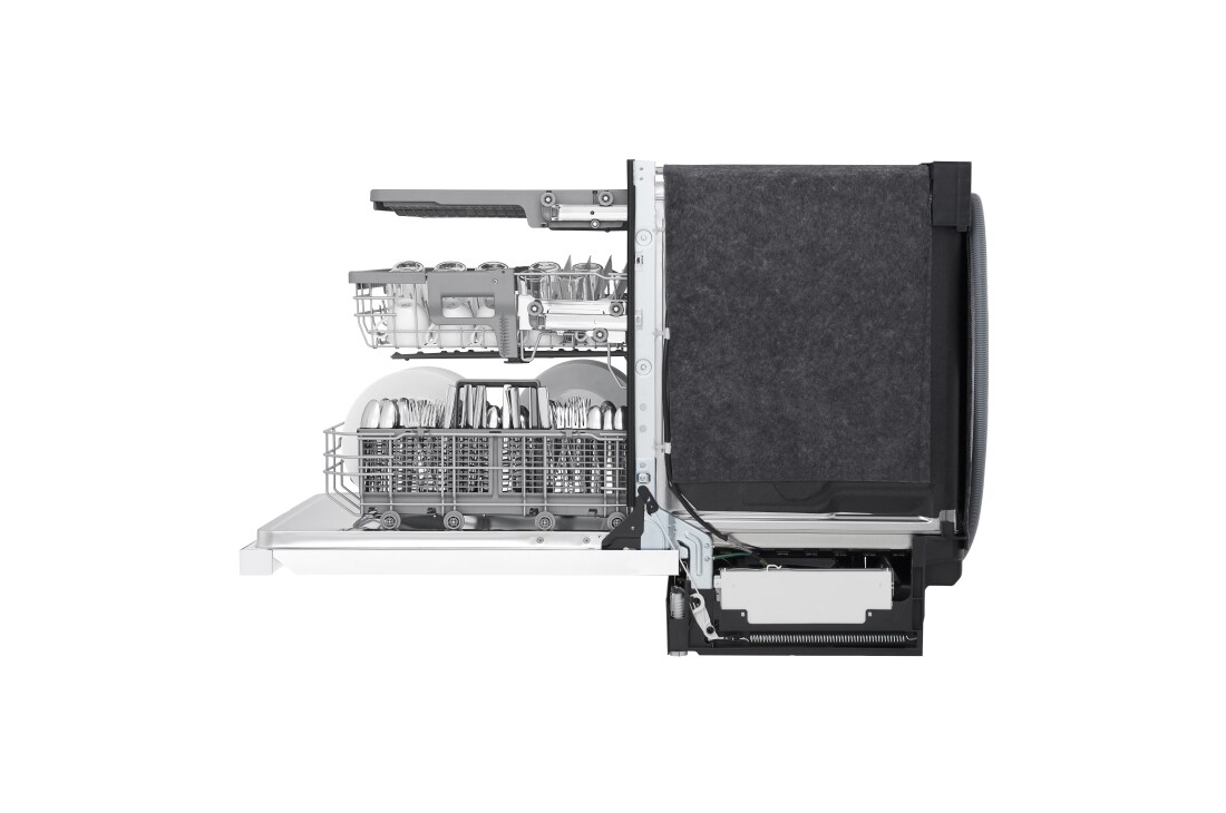 LG Front Control Dishwasher with QuadWash™ and 3rd Rack (LDFN4542W