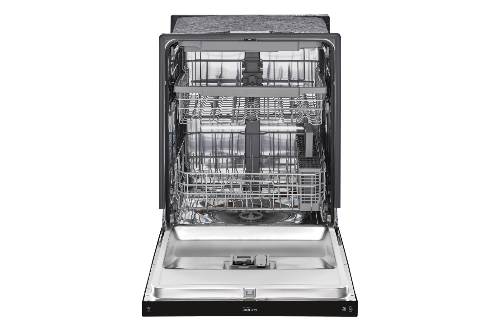 LG Front Control Dishwasher with QuadWash™ and 3rd Rack (LDFN4542B