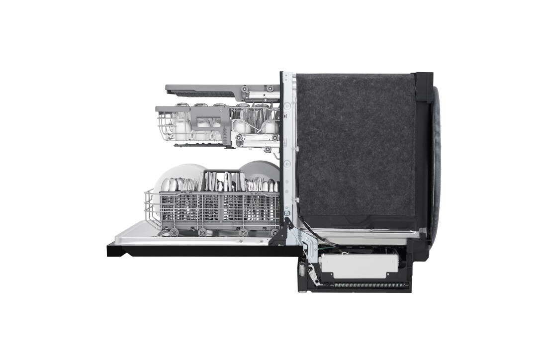 LG Front Control Dishwasher with QuadWash™ and 3rd Rack (LDFN4542B