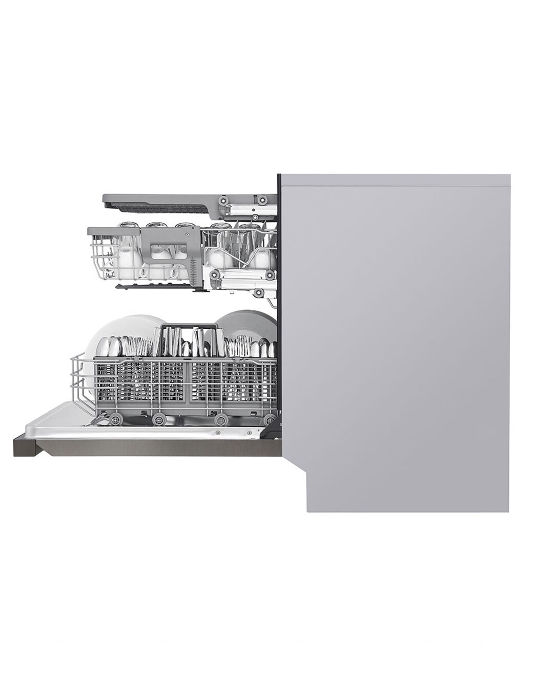 LG LDFN4542D Front Control Dishwasher with QuadWash™ and 3rd Rack LG USA