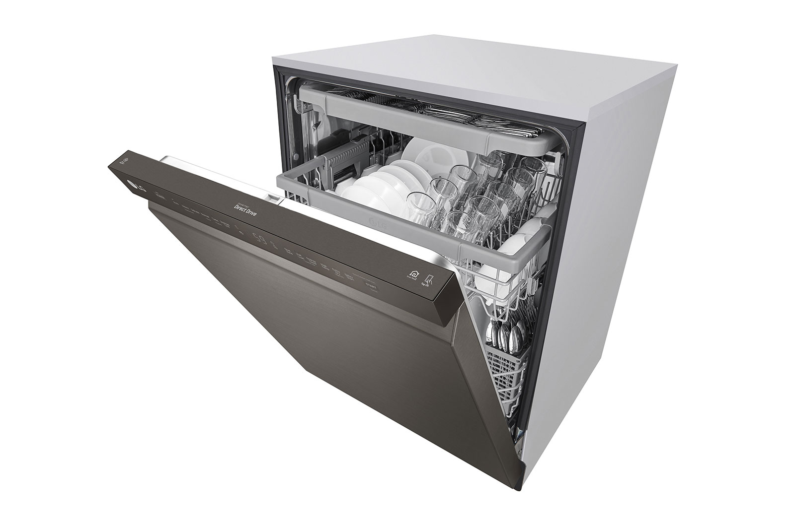 LG LDFN4542D Front Control Dishwasher with QuadWash™ and 3rd Rack LG USA