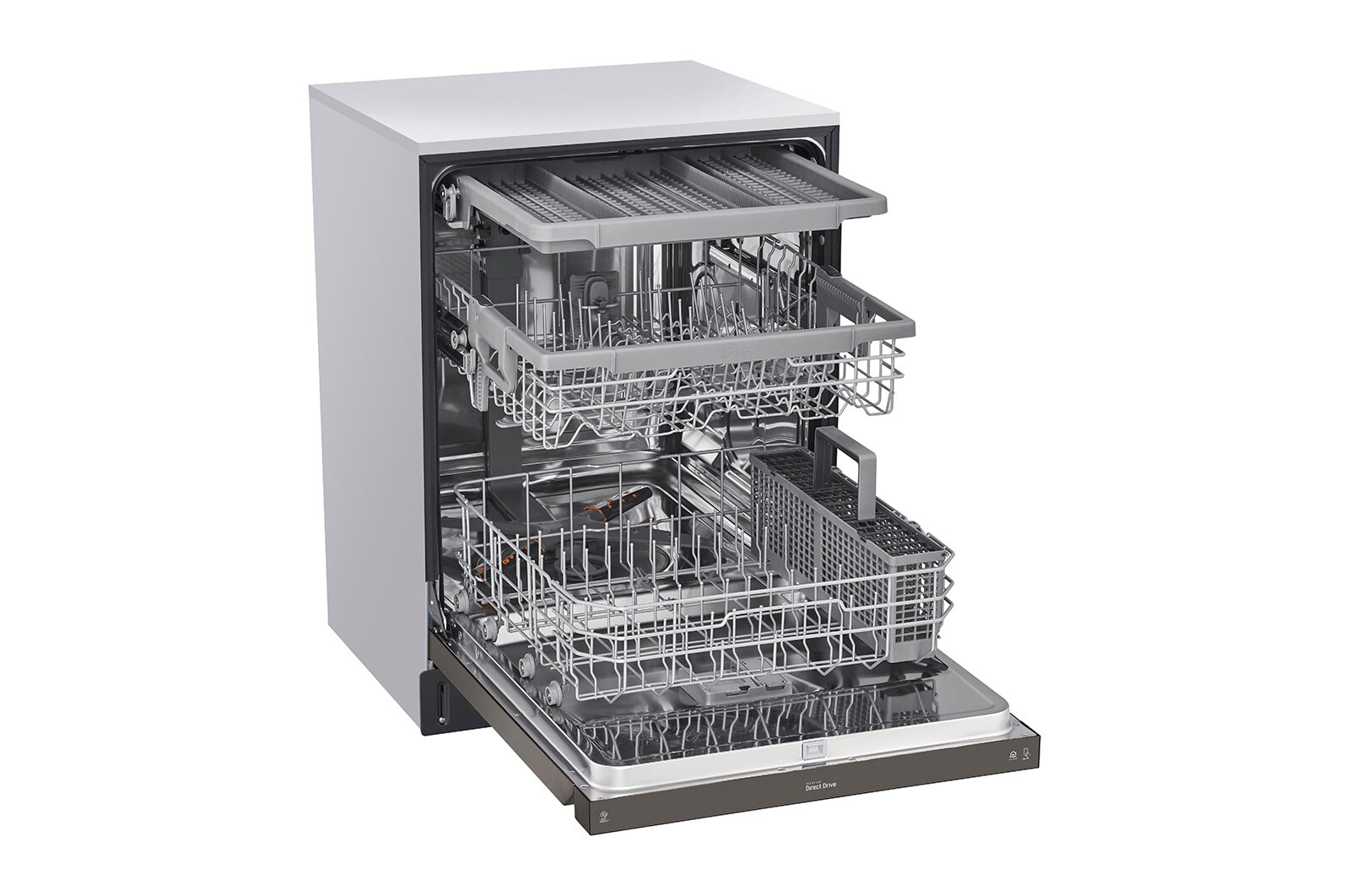 LG LDFN4542D Front Control Dishwasher with QuadWash™ and 3rd Rack LG USA