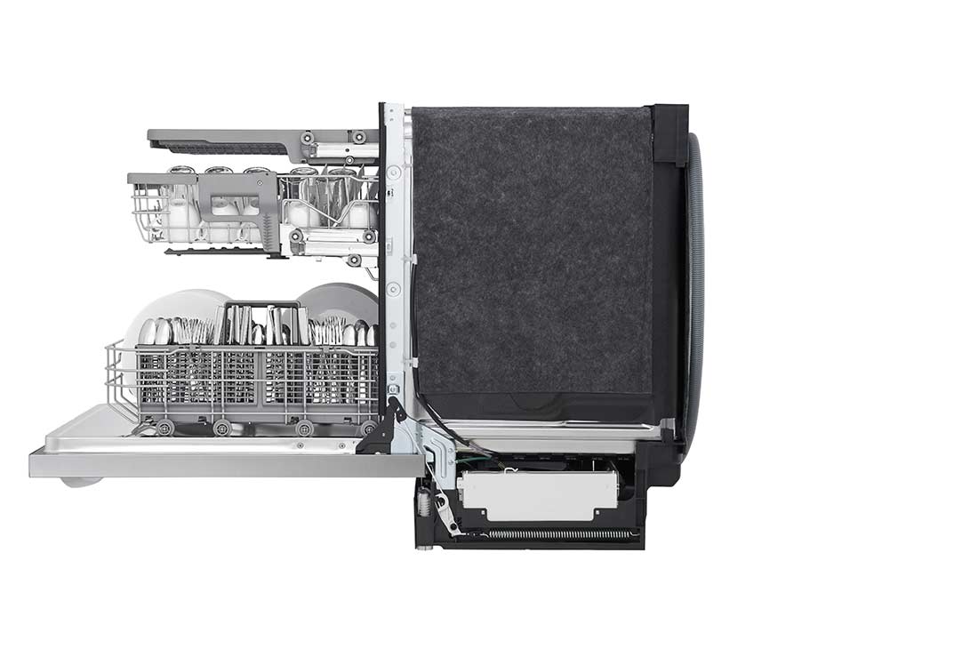 LG Top Control Smart Dishwasher with QuadWash™ (LDTS5552S) LG USA