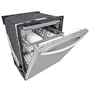 LG Top Control Smart Dishwasher with QuadWash™, LDTS5552S, thumbnail 4