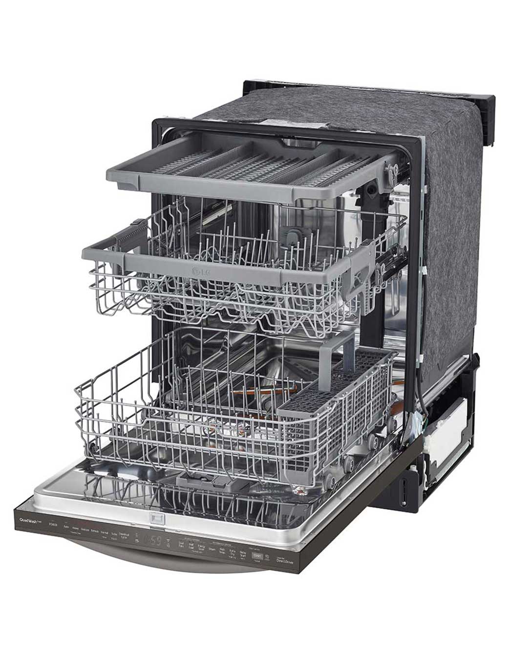 LG Top Control Smart Dishwasher with QuadWash™ (LDTS5552D) LG USA