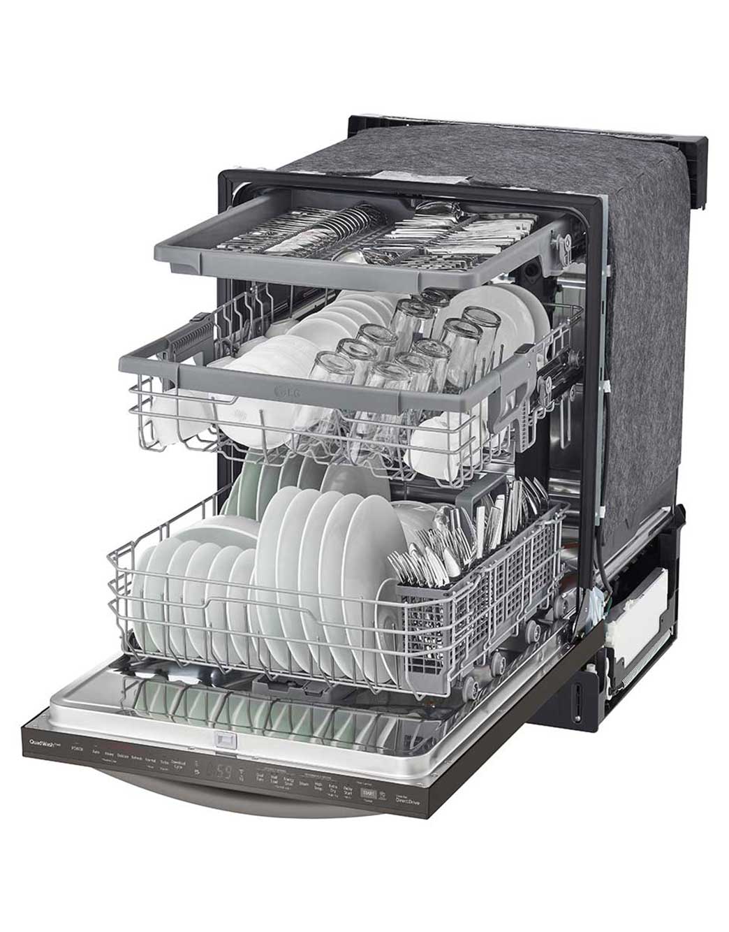 LG Top Control Smart Dishwasher with QuadWash™ (LDTS5552D) LG USA