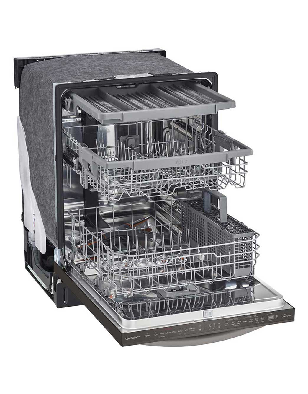 LG Top Control Smart Dishwasher with QuadWash™ (LDTS5552D) LG USA