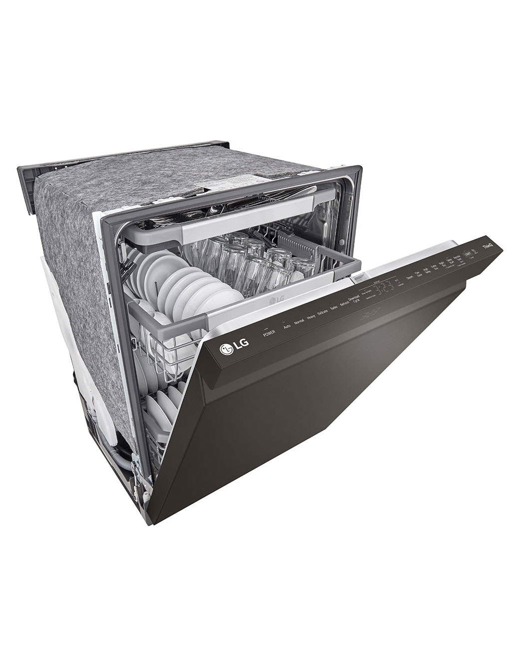 Top Control Dishwasher with QuadWash® Pro Black Stainless