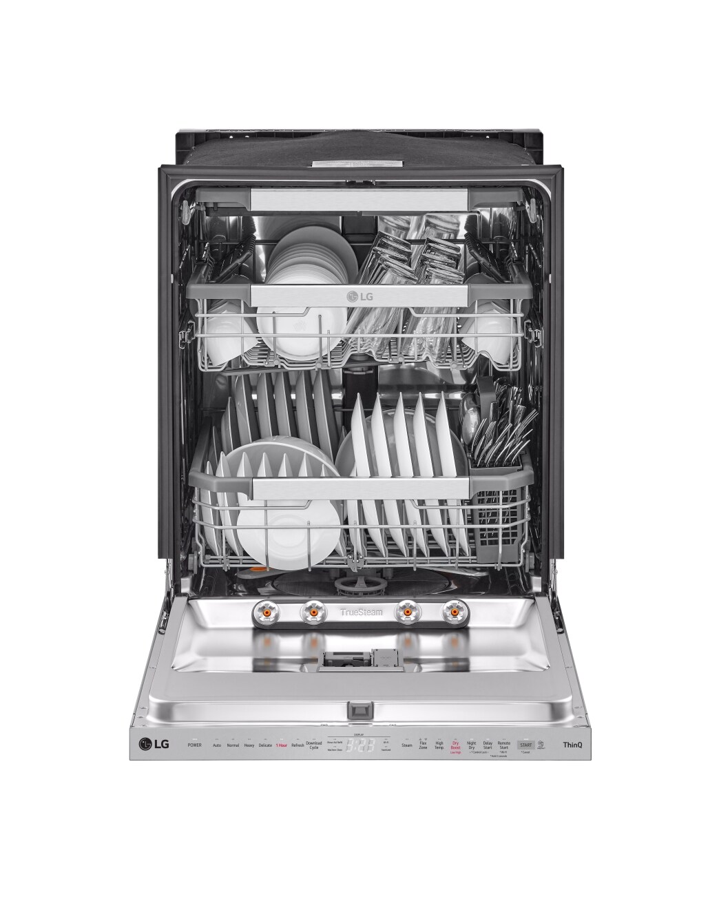 LG Smart Top Control Dishwasher with 1Hour Wash & Dry, QuadWash® Pro, TrueSteam® and Dynamic