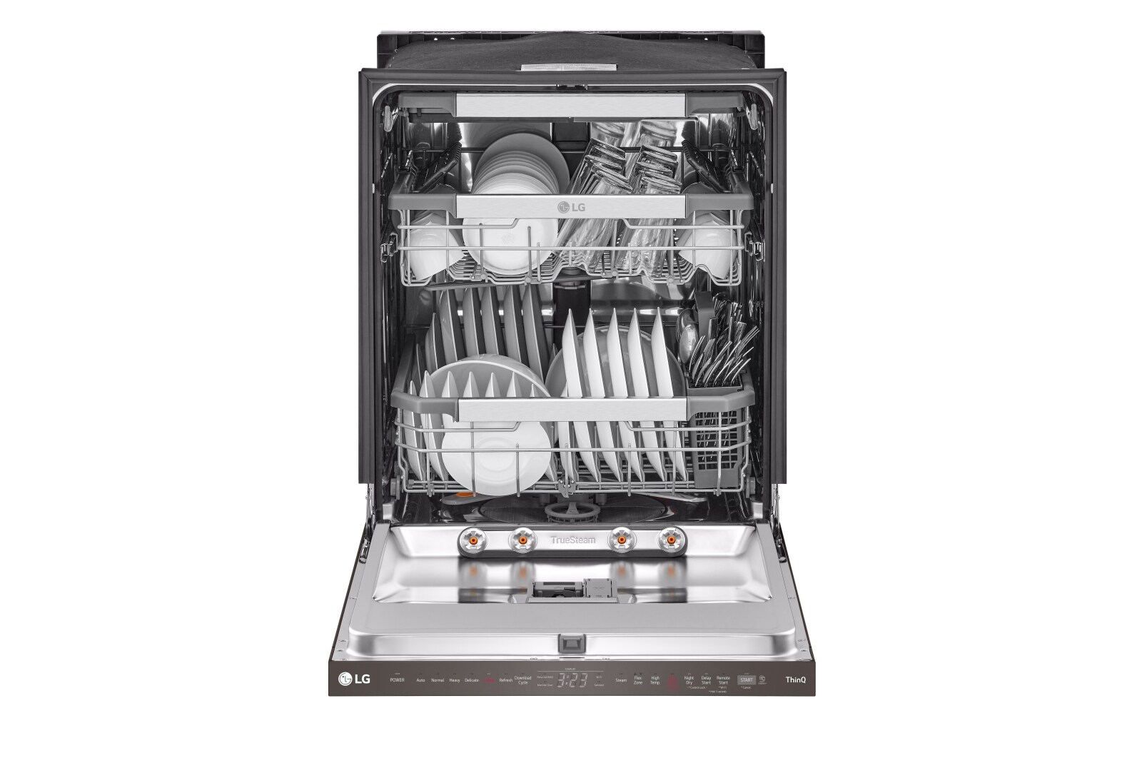 LG Smart Top Control Dishwasher with 1Hour Wash & Dry, QuadWash® Pro, TrueSteam® and Dynamic