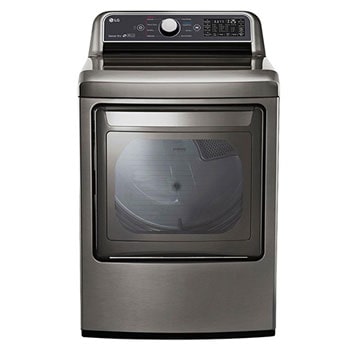 7.3 cu. ft. Ultra Large Capacity Smart wi-fi Enabled Top Load Gas Dryer with Sensor Dry Technology