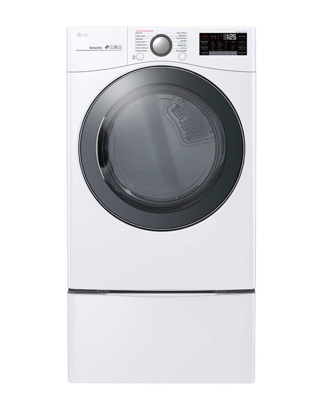 LG DLEX3900W: 7.4 cu. ft. Electric Dryer with Sensor Dry Technology