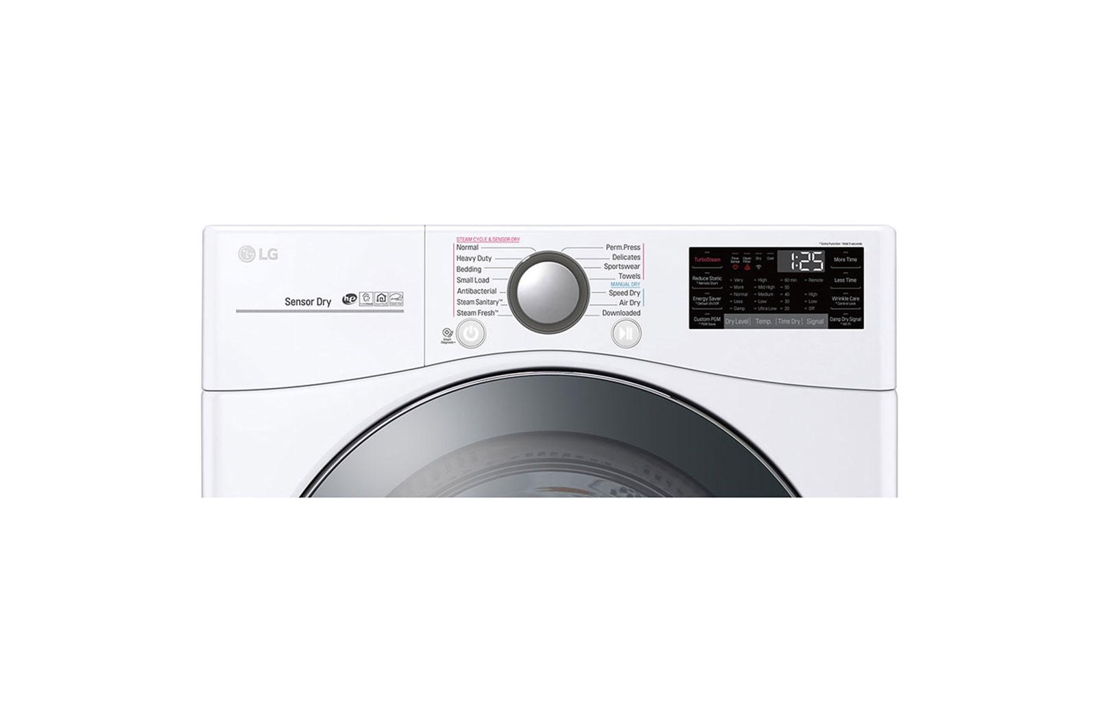 LG DLEX3900W 7.4 cu. ft. Electric Dryer with Sensor Dry Technology