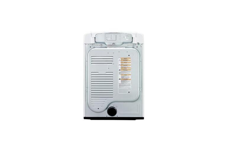 LG DLE1101W Large Capacity Top Load Electric Dryer LG USA
