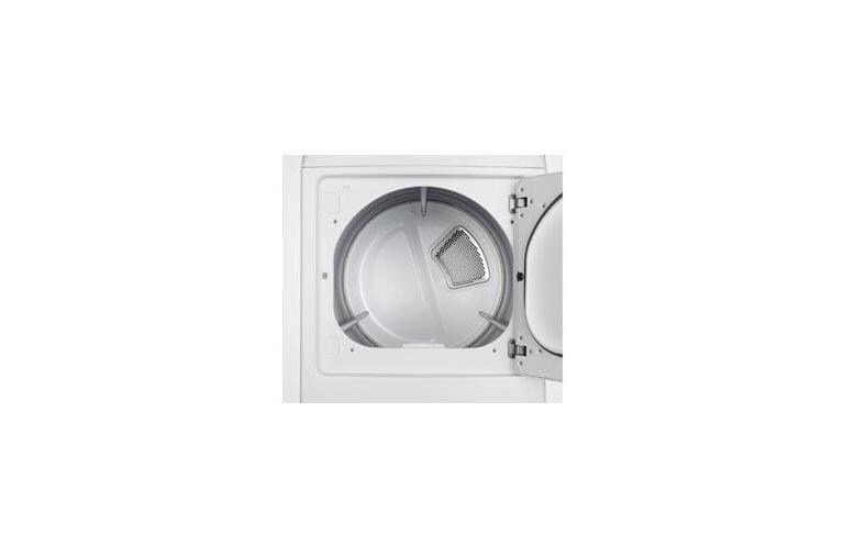 LG DLE1101W Large Capacity Top Load Electric Dryer LG USA