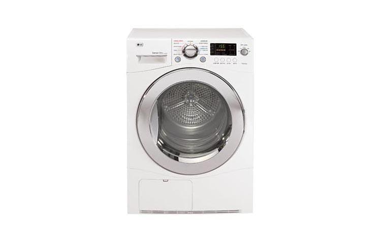 LG DLEC855W: 24'' Compact Ventless Electric Front Load Dryer