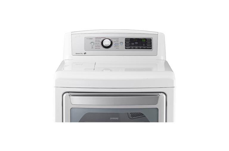 LG DLEX5680W Ultra Large High Efficiency Steam Dryer LG USA