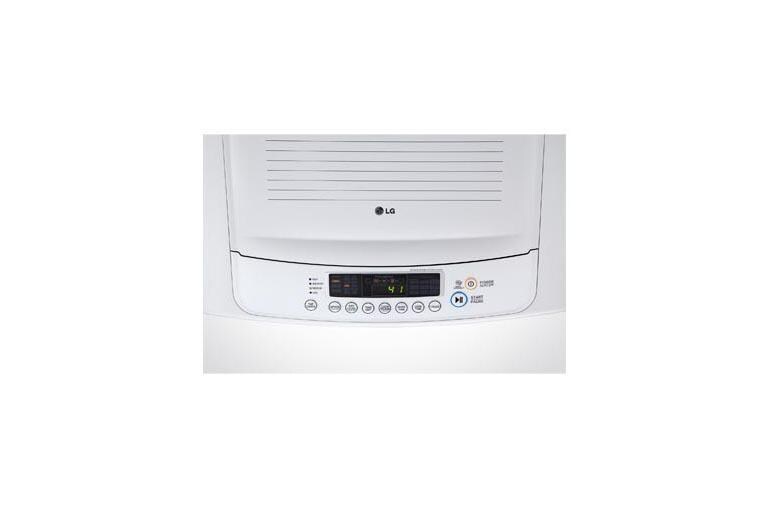 LG DLG1102W Large Top Load Front Control Gas Dryer LG USA