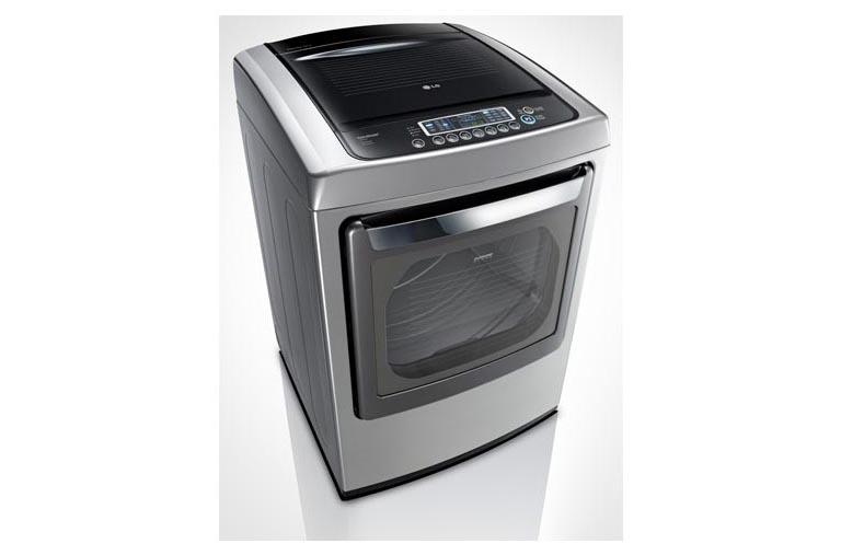 LG DLGY1202V Large Capacity Front Control Steam Gas Dryer LG USA