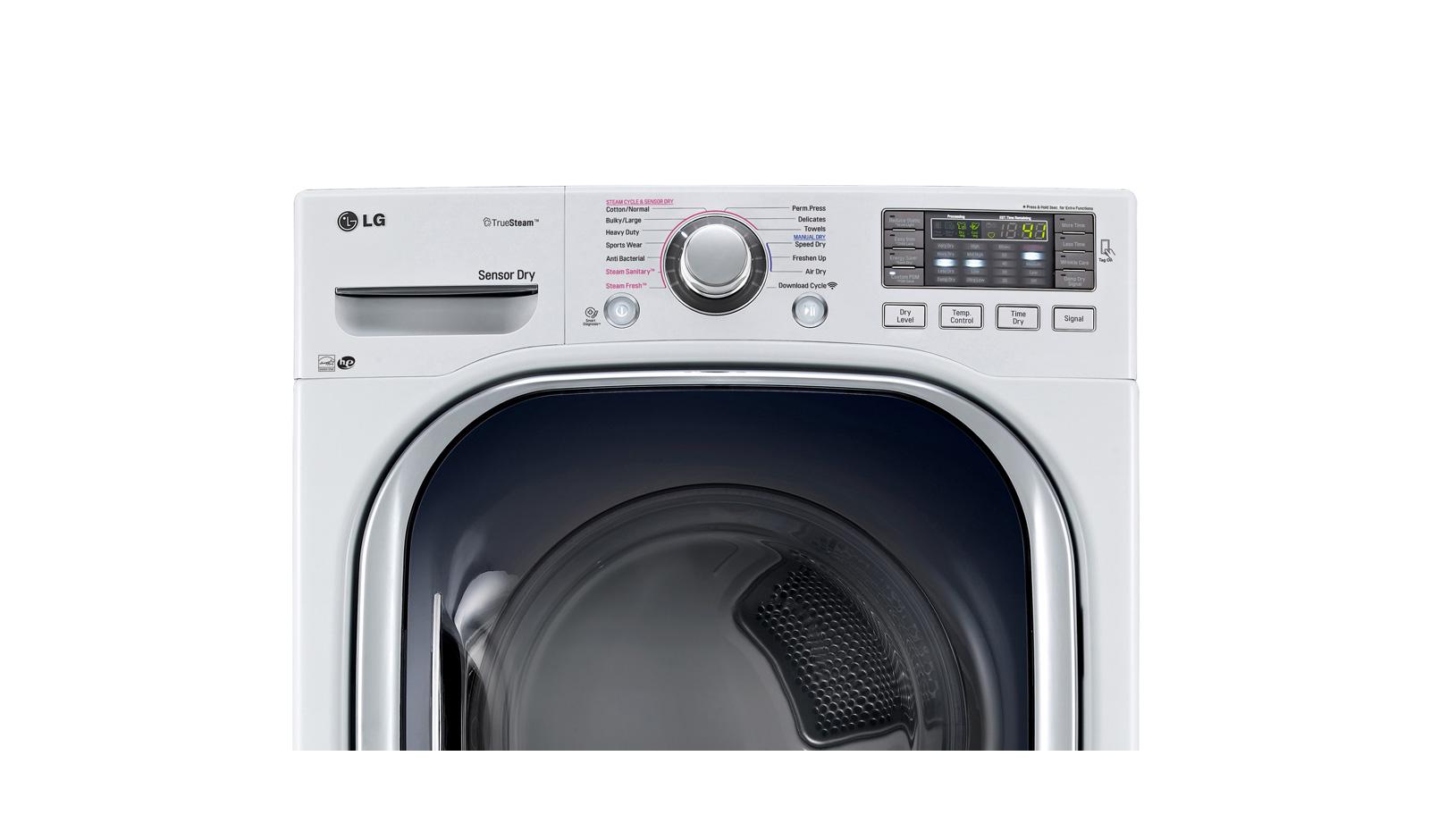 LG 7.4 cu. ft. Ultra Large Capacity SteamDryer™ w/ NFC Tag On