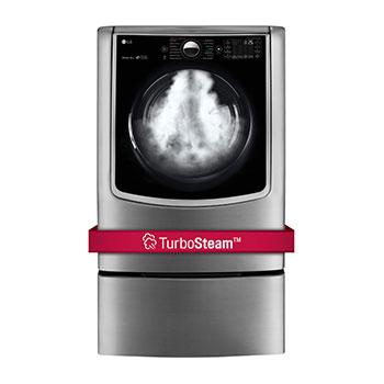 9.0 cu. ft. Large Smart wi-fi Enabled Electric Dryer w/ TurboSteam™