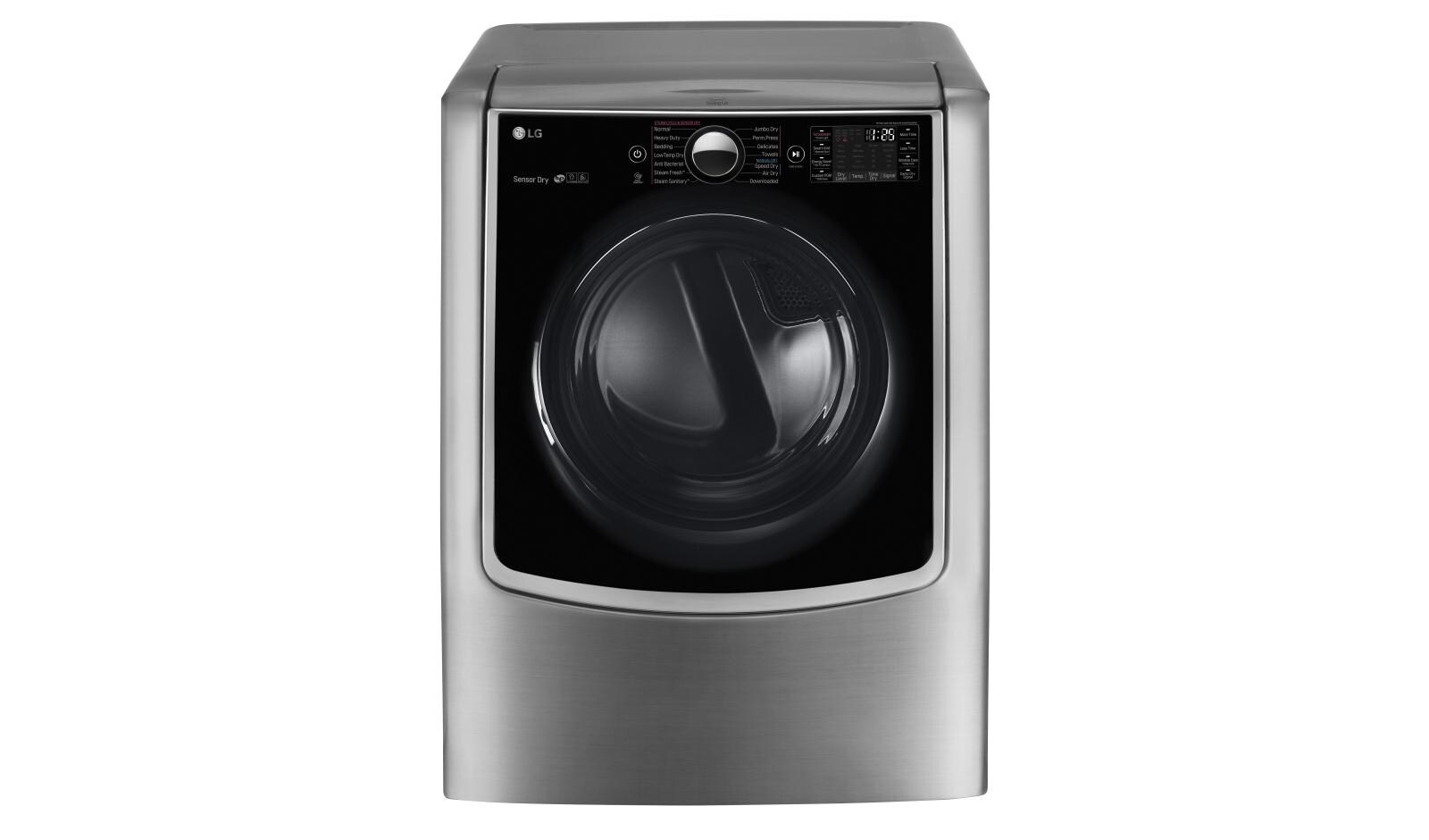 LG DLGX9001V Mega Capacity Smart ThinQ Steam Gas Dryer LG USA