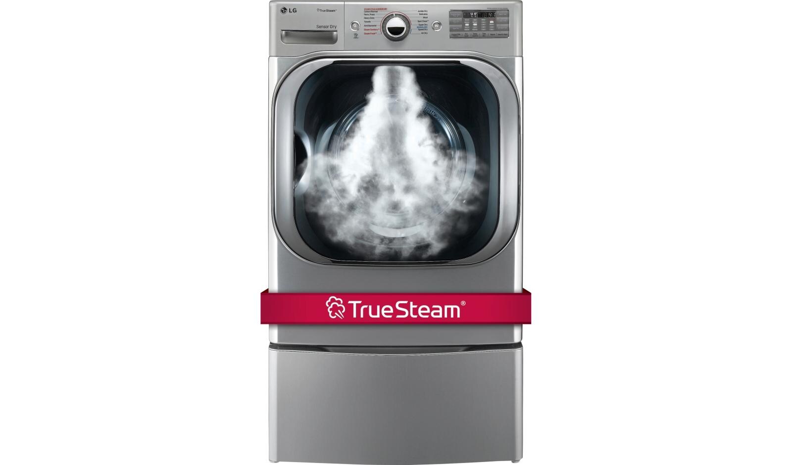 LG DLEX8100V: Mega Capacity Electric TrueSteam Dryer | LG USA