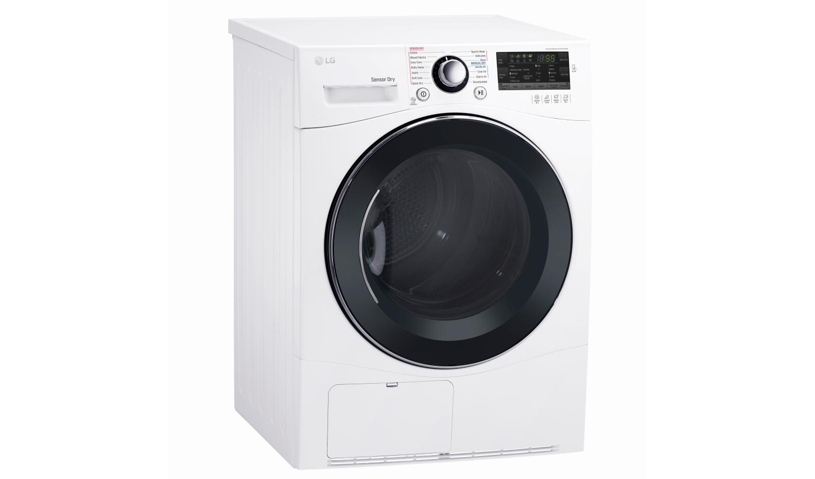LG 4.2 cu.ft. Compact Electric Condensing Front Load Dryer (DLEC888W) LG USA