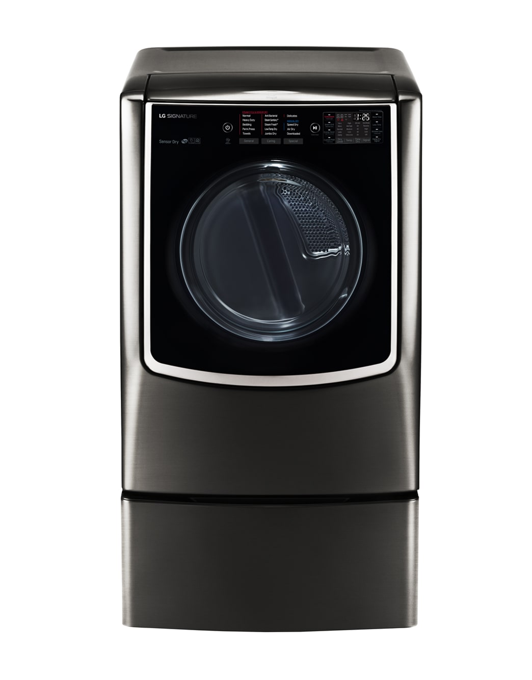 LG DLGX9501K LG SIGNATURE Smart ThinQ Steam Gas Dryer LG USA