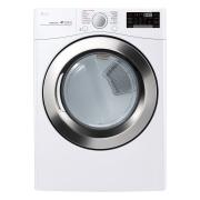 LG 7.4 cu. ft. Ultra Large Capacity Smart wi-fi Enabled SteamDryer™, DLGX3701W, thumbnail 2
