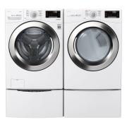 LG 7.4 cu. ft. Ultra Large Capacity Smart wi-fi Enabled SteamDryer™, DLGX3701W, thumbnail 4