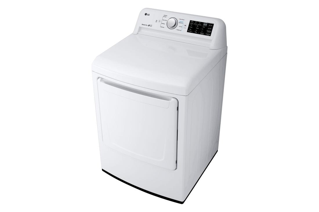 LG 7.3 cu. ft. Gas Dryer with Sensor Dry Technology, DLG7101W, thumbnail 3