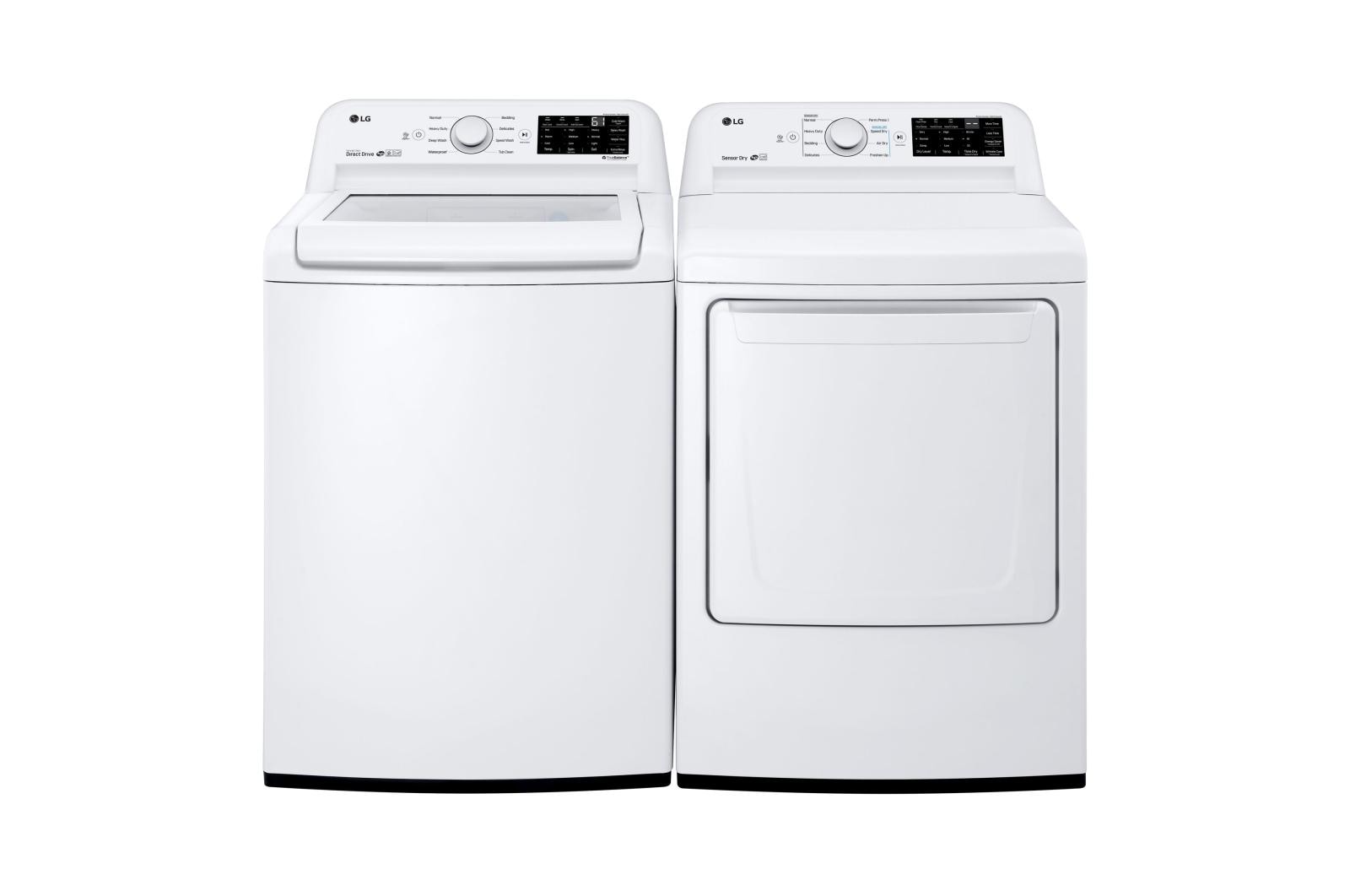 LG DLE7100W 7.3 cu. ft. Ultra Large Capacity Electric Dryer LG USA