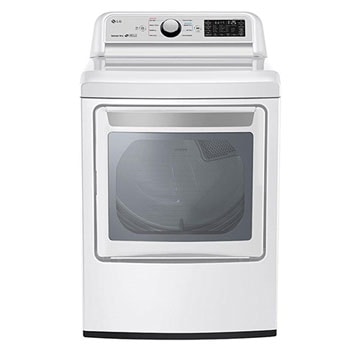 7.3 cu. ft. Ultra Large Capacity Smart wi-fi Enabled Top Load Electric Dryer with Sensor Dry Technology