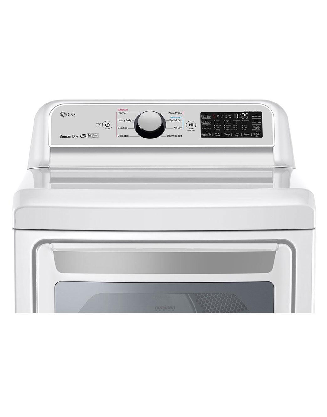 LG DLE7300WE 7.3 cu. ft. Electric Dryer with Sensor Dry Technology
