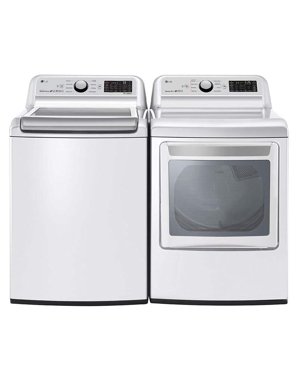 LG DLE7300WE 7.3 cu. ft. Electric Dryer with Sensor Dry Technology
