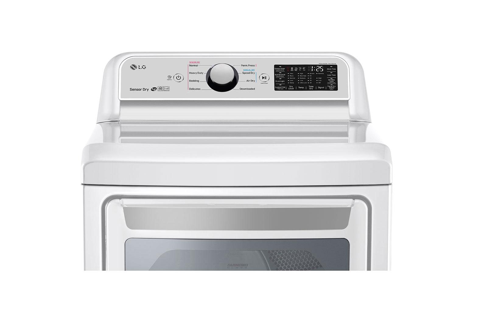 LG Ultra Large Capacity Smart Front Load Electric Dryer LG USA