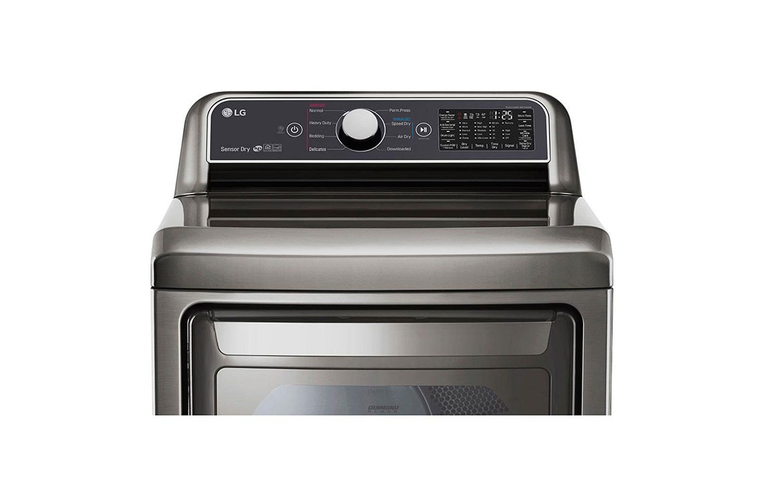 LG DLE7300VE: 7.3 cu. ft. Electric Dryer with Sensor Dry Technology