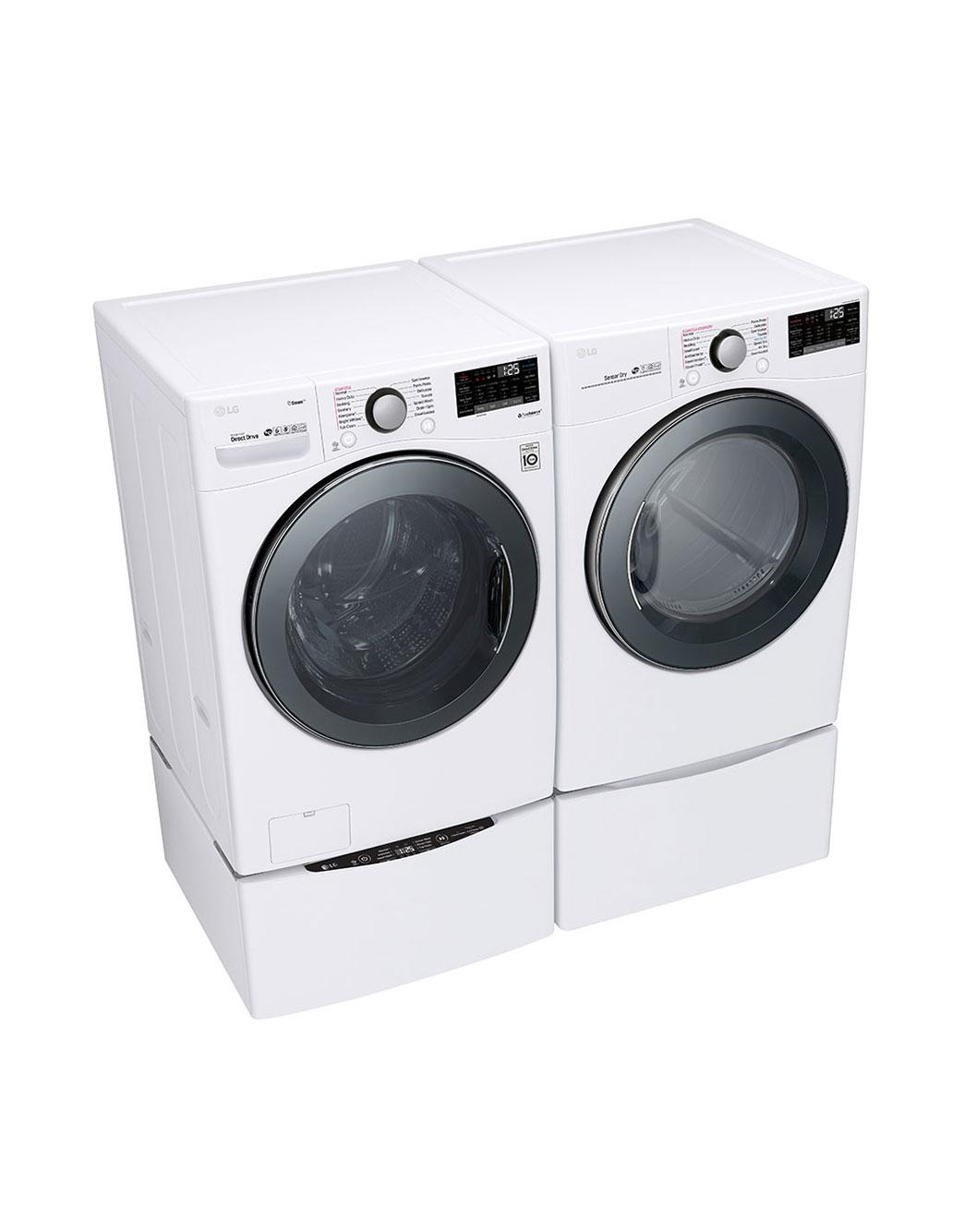 LG 7.4 cu.ft. Smart wifi Enabled Gas Dryer with TurboSteam™ (DLGX3901W