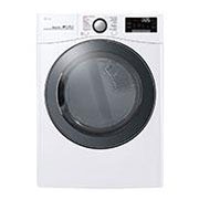 LG 7.4 cu.ft. Smart wi-fi Enabled Gas Dryer with TurboSteam™, DLGX3901W, thumbnail 2