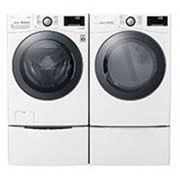 LG 7.4 cu.ft. Smart wi-fi Enabled Gas Dryer with TurboSteam™, DLGX3901W, thumbnail 4