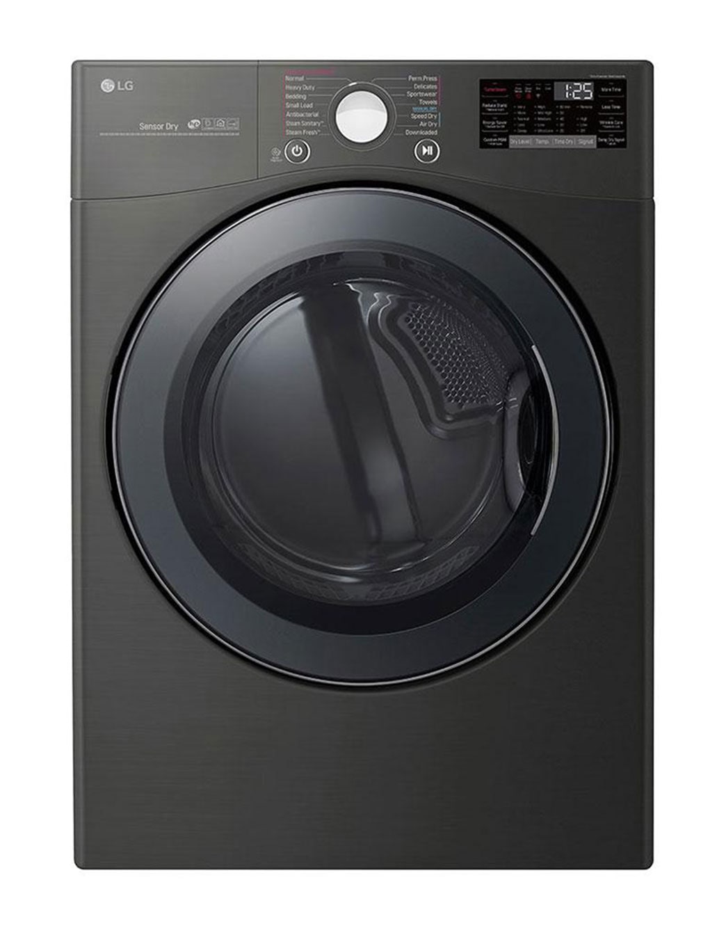 LG DLEX3900B: 7.4 cu. ft. Electric Dryer with Sensor Dry Technology