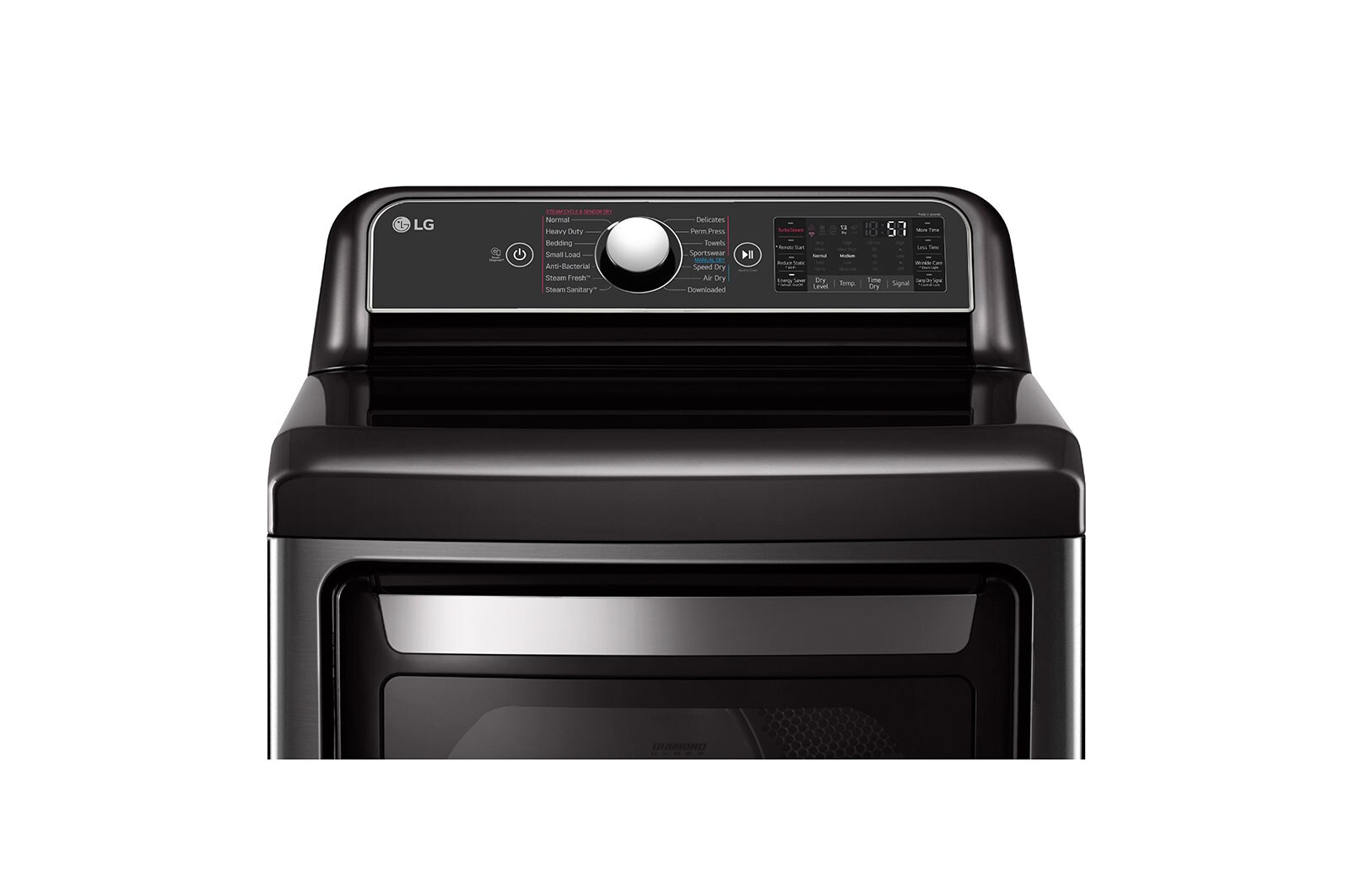 LG 7.3 cu.ft. Smart wifi Enabled Gas Dryer with TurboSteam