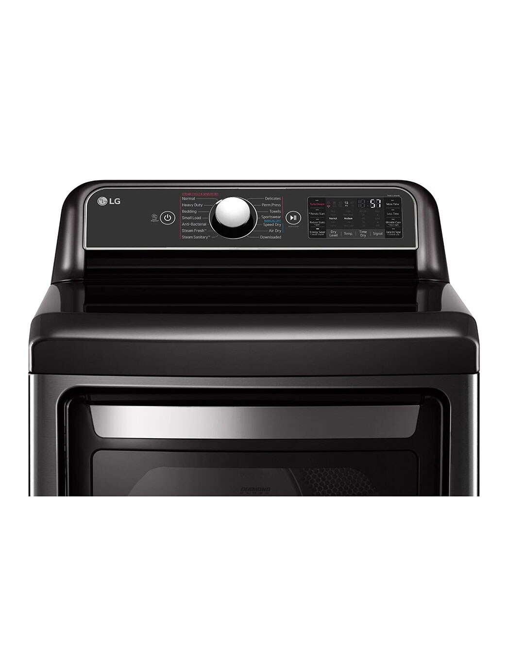 LG 7.3 cu.ft. Smart wifi Enabled Gas Dryer with TurboSteam