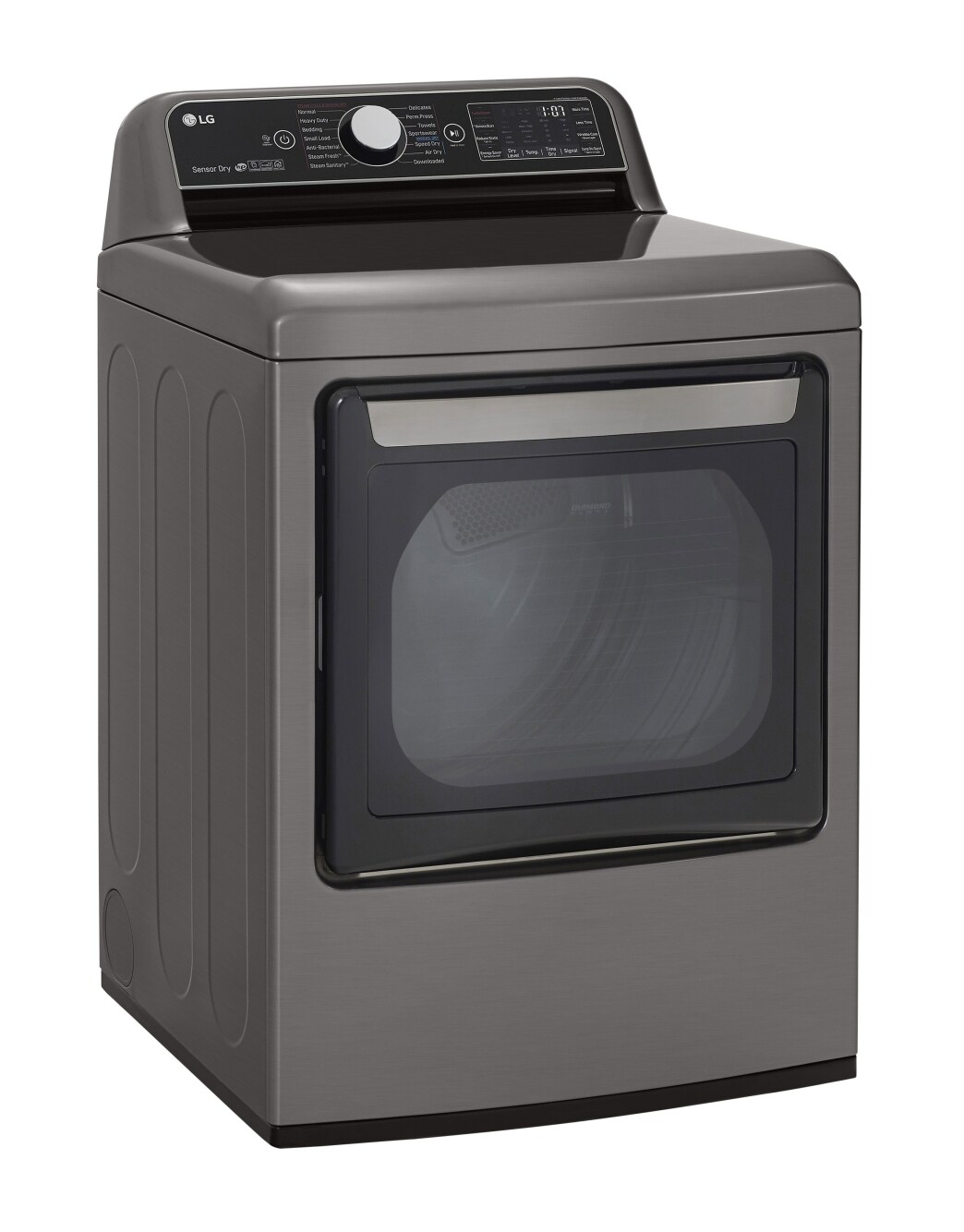 LG DLGX7801VE 7.3 cu.ft. Gas Dryer with TurboSteam™ Technology LG USA